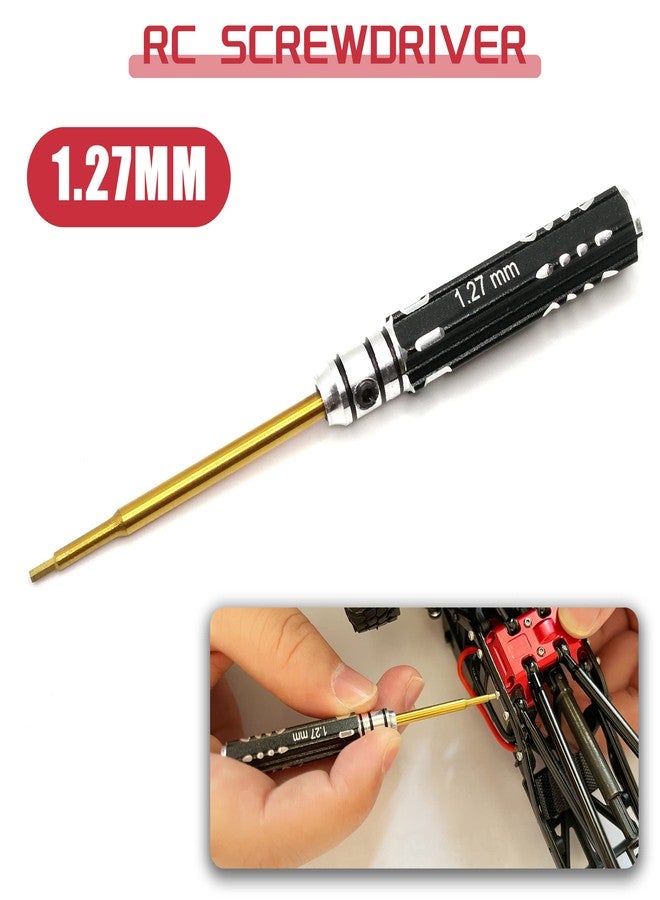 HOPLEX Aluminum High Clearance Chassis Links and Steering Links Set 1.27mm RC Screwdriver for 1/24 Axial SCX24 Bronco AXI00006 C10 AXI00001 Upgrade Parts(Red) - Image 5
